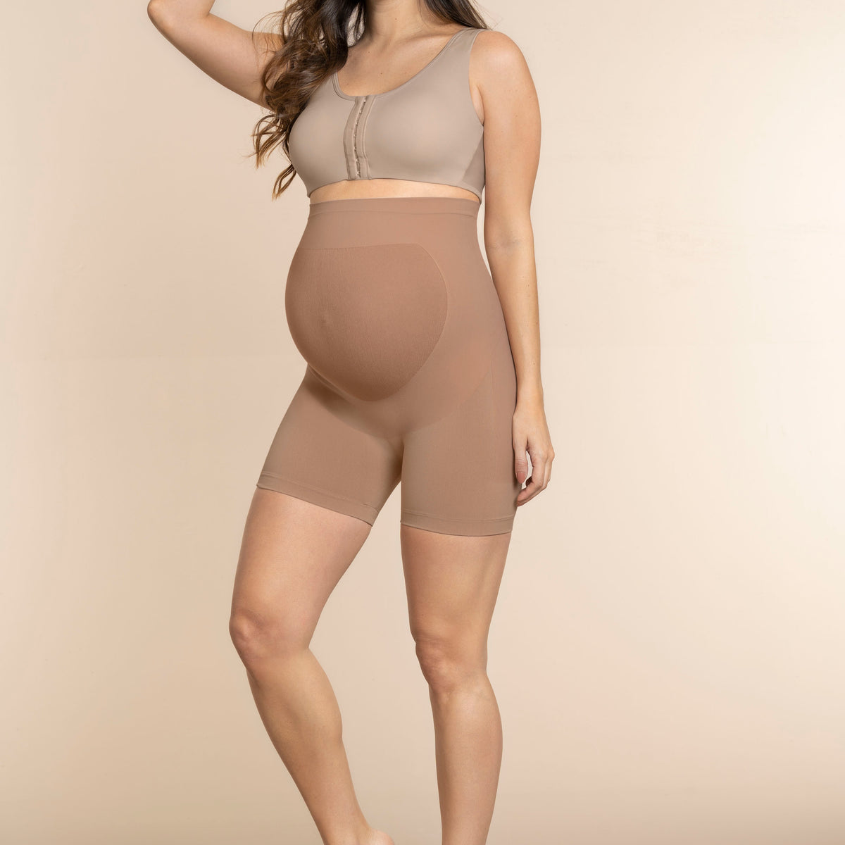 Express Leonisa Seamless Maternity Support Panty Neutral Women's M
